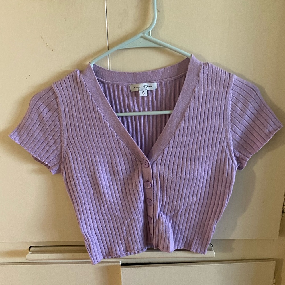 Trendy Purple Top